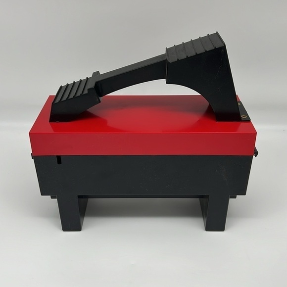 Swank Vintage Battery Operated Electro Shoe Caddy Motorized Buffer Original Box - Picture 11 of 16
